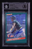 Jose Canseco Signed 1986 Donruss Rookies #22 RC (BGS) at PristineAuction.com