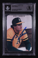 Jose Canseco Signed Trading Card (BGS) at PristineAuction.com