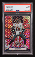 Tom Brady 2022 Panini Mosaic Mosaic Camo Pink #251 NP (PSA 9) at PristineAuction.com