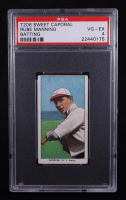 Rube Manning 1909-11 T206 #301 / Batting (PSA 4) at PristineAuction.com