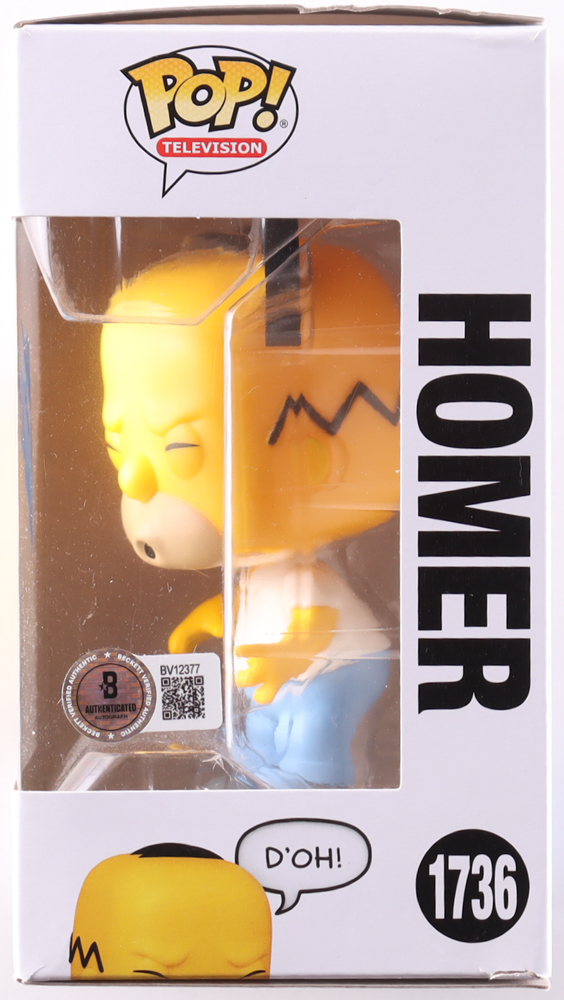 Dan Castellaneta Signed "The Simpsons" #1736 Homer Funko Pop! Vinyl Figure (Beckett) at PristineAuction.com Dan Castellaneta Signed "The Simpsons" #1736 Homer Funko Pop! Vinyl Figure (Beckett) at PristineAuction.com