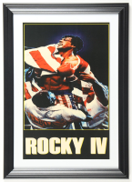 1985 "Rocky IV" Custom Framed Poster Print at PristineAuction.com
