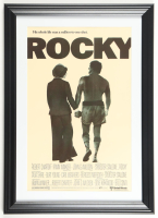 1976 "Rocky" Custom Framed Poster Print at PristineAuction.com