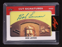 Bob Lemon 2025 Leaf Pristine Auction Collection Cut Signatures #CS-BL2 at PristineAuction.com