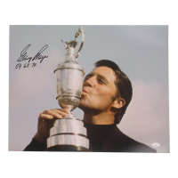 Gary Player Signed 16x20 Photo Inscribed "59, 68, 74" (JSA) at PristineAuction.com