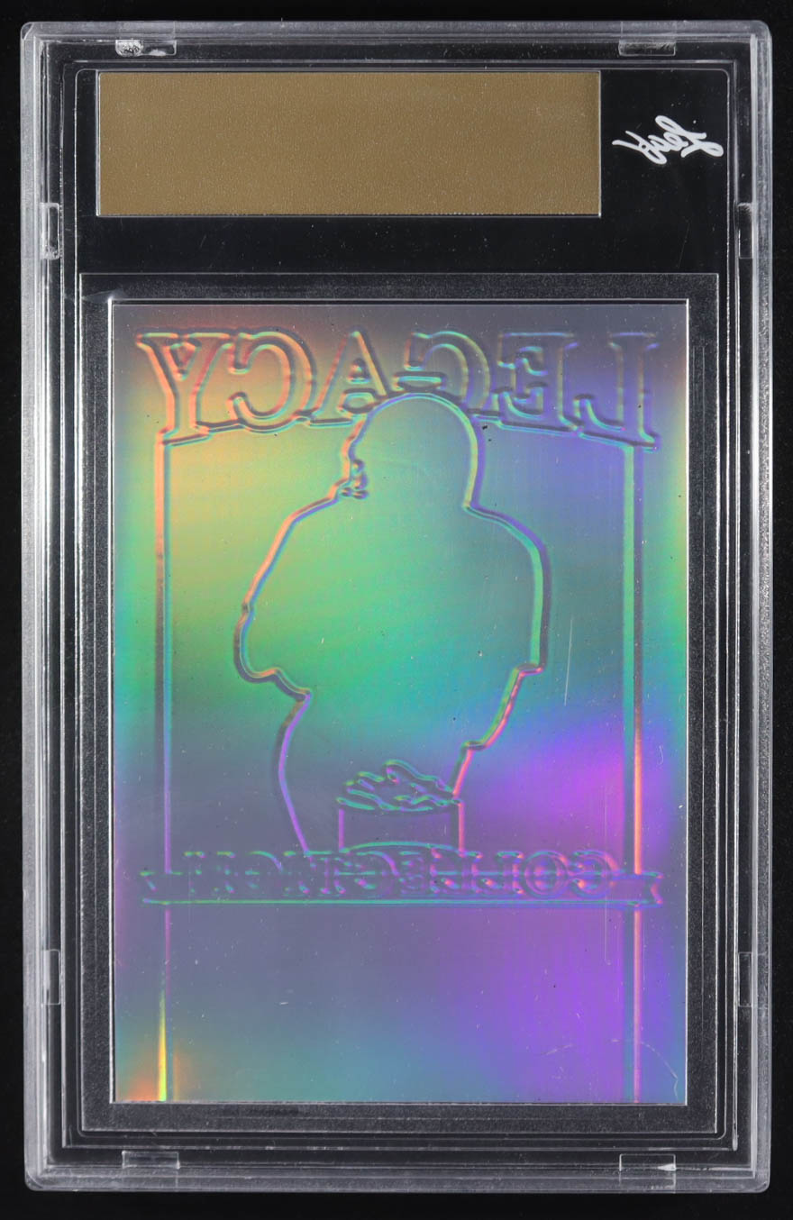 Joe Montana 2024 Leaf Joe Montana Legacy Base Auto Pre-Production Proof Prismatic Gold #NNO #1/1 (Leaf) at PristineAuction.com Joe Montana 2024 Leaf Joe Montana Legacy Base Auto Pre-Production Proof Prismatic Gold #NNO #1/1 (Leaf) at PristineAuction.com