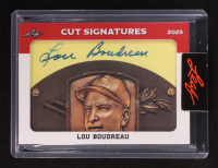 Lou Boudreau 2025 Leaf Pristine Auction Collection Cut Signatures #CS-LB1 at PristineAuction.com