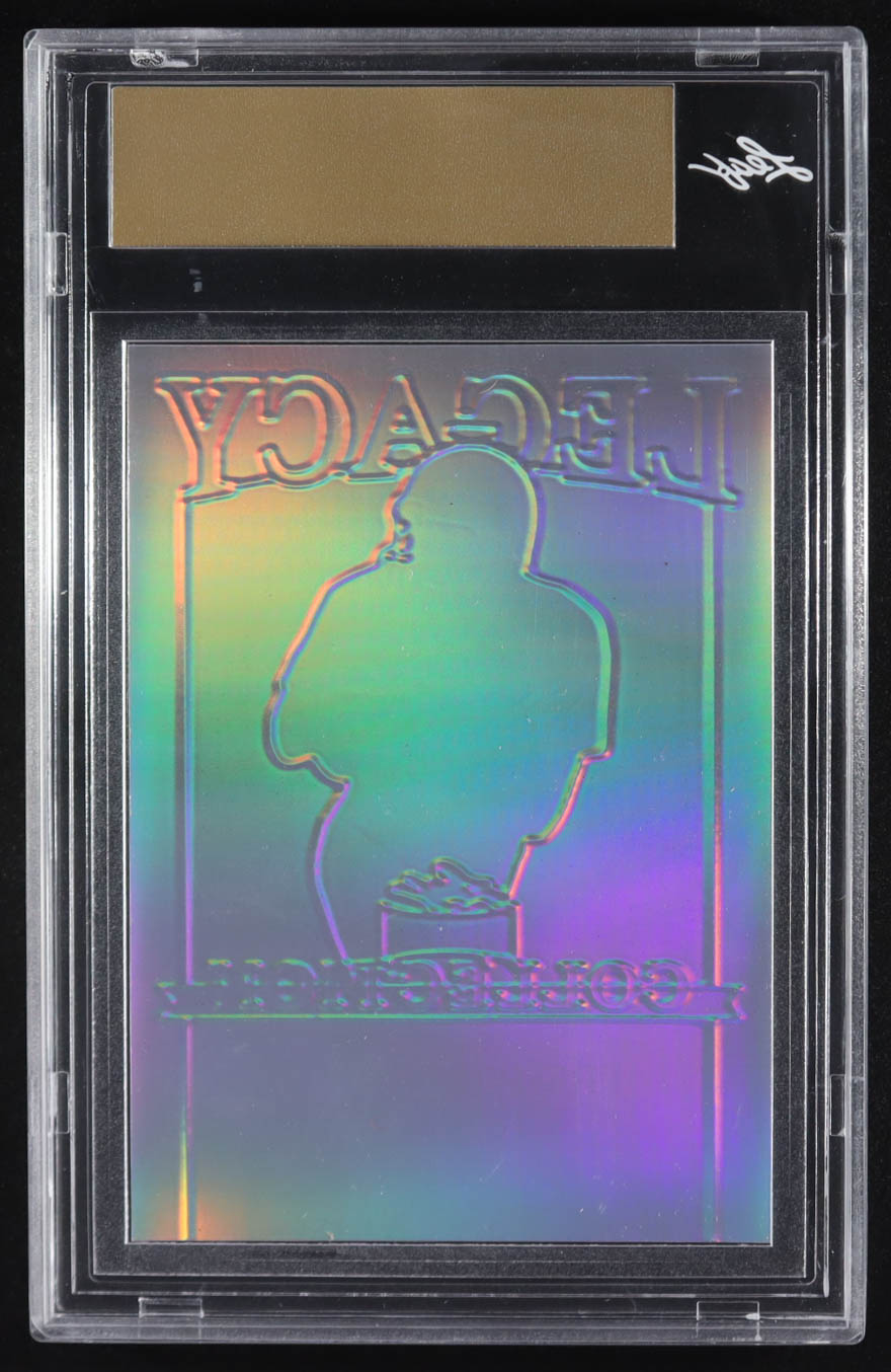 Joe Montana 2024 Leaf Joe Montana Legacy Base Auto Pre-Production Proof Prismatic White #NNO #1/1 (Leaf) at PristineAuction.com Joe Montana 2024 Leaf Joe Montana Legacy Base Auto Pre-Production Proof Prismatic White #NNO #1/1 (Leaf) at PristineAuction.com