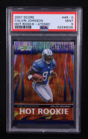 Calvin Johnson 2007 Score Hot Rookies Atomic #5 RC (PSA 9) at PristineAuction.com