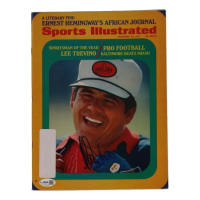 Lee Trevino Signed 1971 Sports Illustrated Magazine (JSA) at PristineAuction.com
