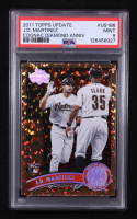 J.D. Martinez 2011 Topps Update Cognac Diamond Anniversary #US186 RC (PSA 9) at PristineAuction.com
