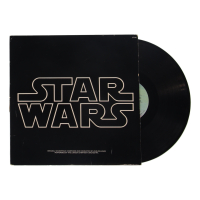 1977 "Star Wars" Original Motion Picture Soundtrack Double LP Vinyl Record Album with Original Paper Inserts at PristineAuction.com