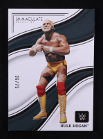 Hulk Hogan 2023 Immaculate Collection WWE #55 #36/75 at PristineAuction.com