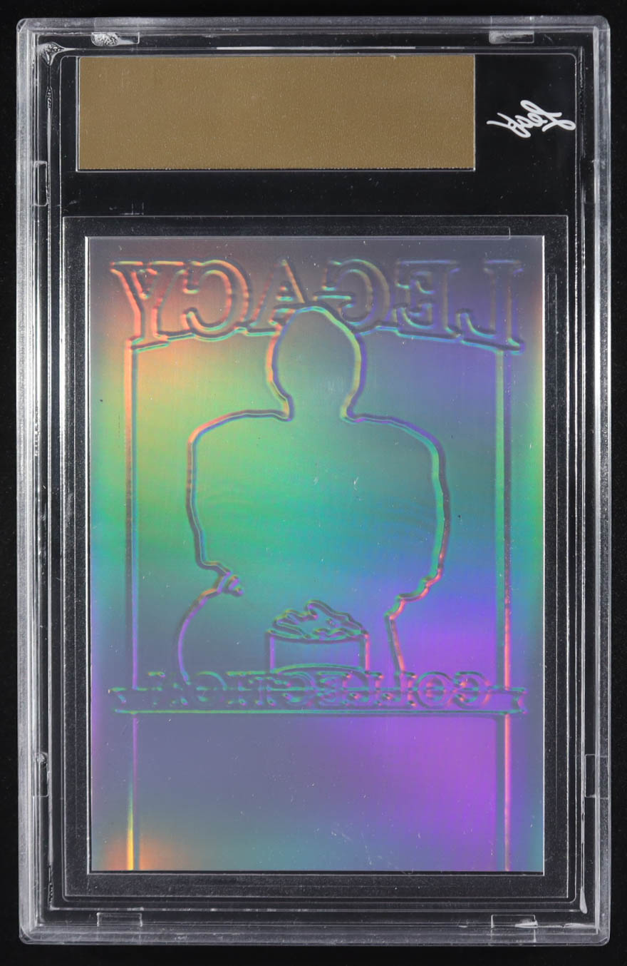 Joe Montana 2024 Leaf Joe Montana Legacy Base Auto Pre-Production Proof Prismatic Purple #NNO #1/1 (Leaf) at PristineAuction.com Joe Montana 2024 Leaf Joe Montana Legacy Base Auto Pre-Production Proof Prismatic Purple #NNO #1/1 (Leaf) at PristineAuction.com