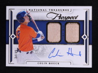 Colin Houck 2024 Panini National Treasures Prospect Material Signatures Gold #95 RC #34/49 at PristineAuction.com