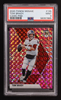 Tom Brady 2020 Panini Mosaic Mosaic Camo Pink #135 (PSA 9) at PristineAuction.com