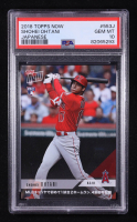 Shohei Ohtani 2018 Topps Now #553J RC / Japanese (PSA 10) at PristineAuction.com