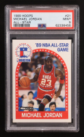 Michael Jordan 1989-90 Hoops #21 AS (PSA 9) at PristineAuction.com