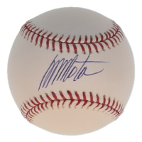 Manny Mota Signed OML Baseball (MLB) at PristineAuction.com