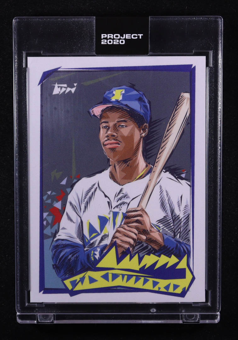 Ken Griffey Jr. 2020 Topps Project 2020 #257 / Naturel at PristineAuction.com Ken Griffey Jr. 2020 Topps Project 2020 #257 / Naturel at PristineAuction.com