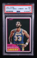 Kareem Abdul-Jabbar 1981-82 Topps #20 (PSA 8) at PristineAuction.com