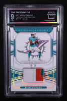 Tua Tagovailoa 2021 Panini National Treasures Franchise Treasures Prime Holo Silver #5 #20/25 (Arena 9) at PristineAuction.com