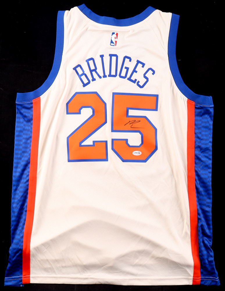 Mikal Bridges Signed Knicks Nike Authentic Jersey (JSA) at PristineAuction.com Mikal Bridges Signed Knicks Nike Authentic Jersey (JSA) at PristineAuction.com