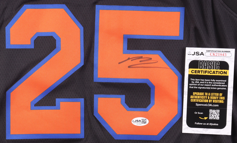 Mikal Bridges Signed Knicks Jordan Authentic Jersey (JSA) at PristineAuction.com Mikal Bridges Signed Knicks Jordan Authentic Jersey (JSA) at PristineAuction.com