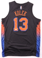 Tyler Kolek Signed Knicks Jordan Authentic Jersey Inscribed "BBQ" (JSA) at PristineAuction.com