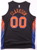 Jordan Clarkson Signed Knicks Jordan Authentic Jersey (JSA) at PristineAuction.com