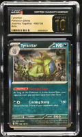 Tyranitar 2025 Pokemon Journey Together #095/159 (CGC PRISTINE 10 | Black Label) at PristineAuction.com