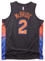 Miles "Deuce" McBride Signed Knicks Jordan Authentic Jersey (JSA) at PristineAuction.com