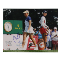Nelly Korda & Charley Hull Signed 8x10 Photo (Beckett) at PristineAuction.com