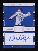 Walker Buehler 2020 Panini National Treasures Treasured Material Signatures #25 #32/99 at PristineAuction.com