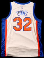 Karl-Anthony Towns Signed Knicks Nike Authentic Jersey (JSA) at PristineAuction.com