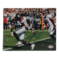 Charles Woodson Signed Raiders 8x10 Photo (JSA) at PristineAuction.com