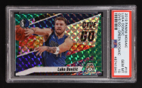 Luka Doncic 2019-20 Panini Mosaic Give and Go Mosaic Green #10 (PSA 10) at PristineAuction.com