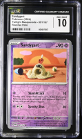 Sandygast 2024 Pokemon Twilight Masquerade #091/167 (CGC 10) at PristineAuction.com