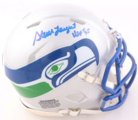Steve Largent Signed Seahawks Speed Mini Helmet Inscribed "HOF '95" (Beckett) at PristineAuction.com