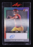 Caleb Williams 2024 Leaf Pro Set PROSpEcTs Lenticular Autographs Silver #PRCW1 RC at PristineAuction.com