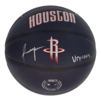 Jalen Green Signed Rockets Logo NBA Basketball Inscribed "Unicorn" (Fanatics) at PristineAuction.com