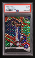 Tyrese Maxey 2020-21 Panini Mosaic Mosaic Choice Red and Green #203 RC (PSA 9) at PristineAuction.com