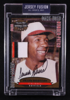 Frank Robinson 2021 Jersey Fusion Game Used Number Patch Autographs #FR80 #98/99 at PristineAuction.com
