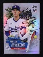 Roki Sasaki 2025 Topps Home Field Advantage #HA41 RC at PristineAuction.com