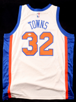 Karl-Anthony Towns Signed Knicks Nike Authentic Jersey (JSA) at PristineAuction.com