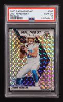 Justin Herbert 2020 Panini Mosaic Mosaic #263 DEB RC (PSA 10) at PristineAuction.com