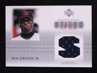 Ken Griffey Jr. 2002 Upper Deck Honor Roll Stitch of Nine Game Jersey #S9KG1 / White at PristineAuction.com