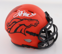 Terrell Davis Signed Broncos Rave Alternate Speed Mini Helmet (Beckett) at PristineAuction.com