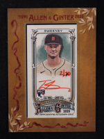 Trey Sweeney 2025 Topps Allen and Ginter Framed Mini Autographs Red Ink #MATS RC #2/10 at PristineAuction.com