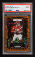 Patrick Mahomes II 2023 Panini Prizm Prizms Orange Disco #149 (PSA 9) at PristineAuction.com